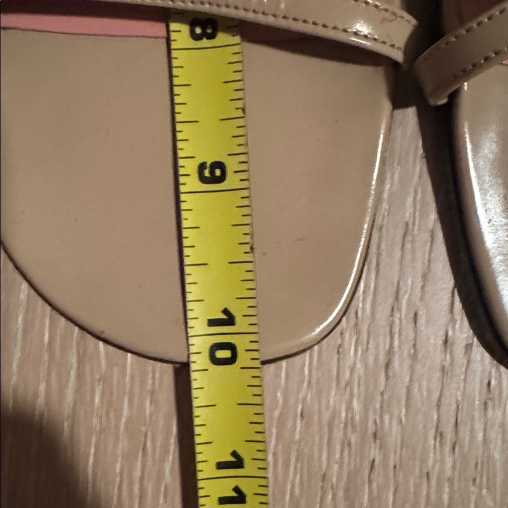 Gucci Beige Leather Double-Strap Slide Sandals with Pink Insole - Picture 7 of 8